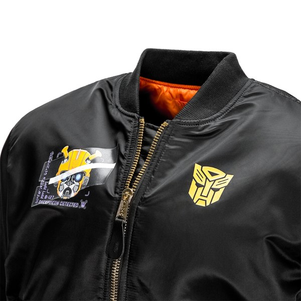 X Alpha Ma 1 Transformers Flight Jackets From Hasbro And Alpha Industries  (3 of 12)